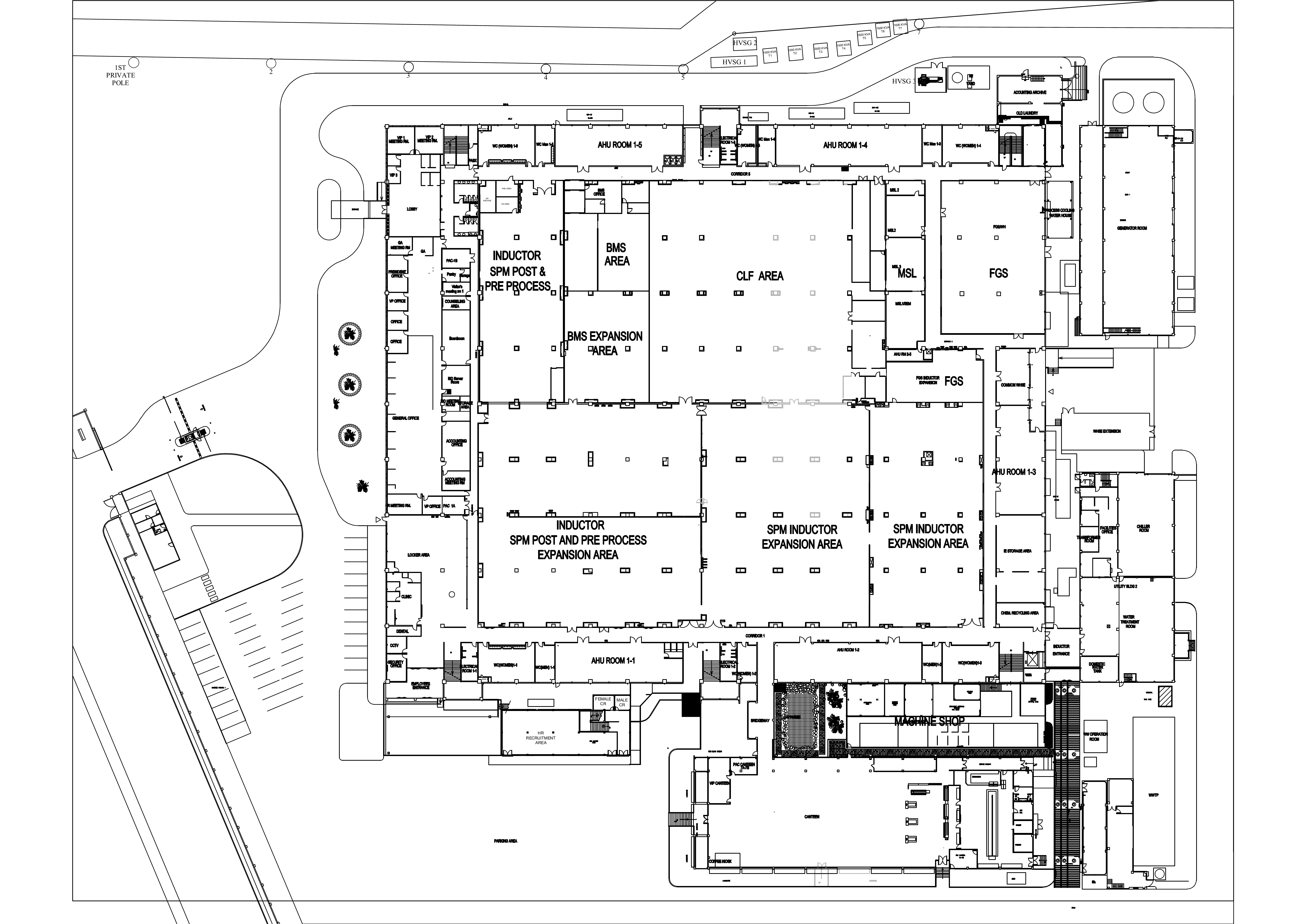 TPC 1 FACTORY MAP
